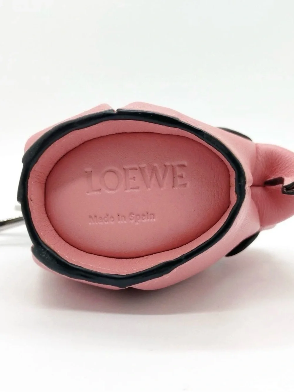 ✨🛍️ Loewe Pink Leather Elephant Coin Pouch Bag Charm